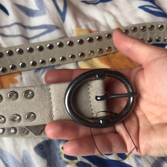 Nwt Free people studded diamond belt small medium 0 2 4 6 - Picture 3 of 4